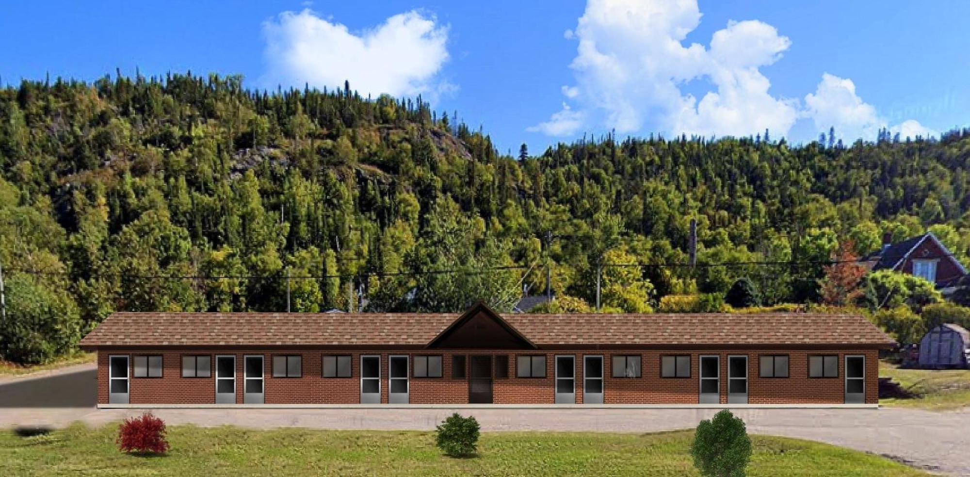 Sunset Motel Schreiber Eksteriør billede